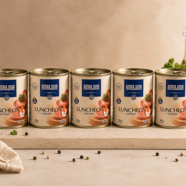 AMRAJONA PİLİÇ SALAM ( CHICKEN LUNCHEON )200 GR x5 ADET