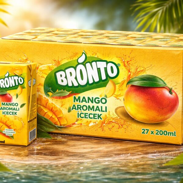 BRONTO MANGO AROMALI İÇECEK 200 ML X27 ADET