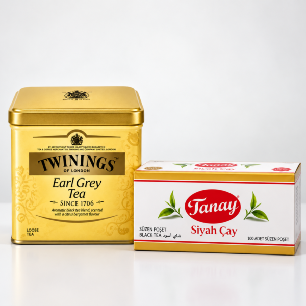 Twinings Earl Grey Çayı + Tanay Siyah Çay Hediye Kampanyası