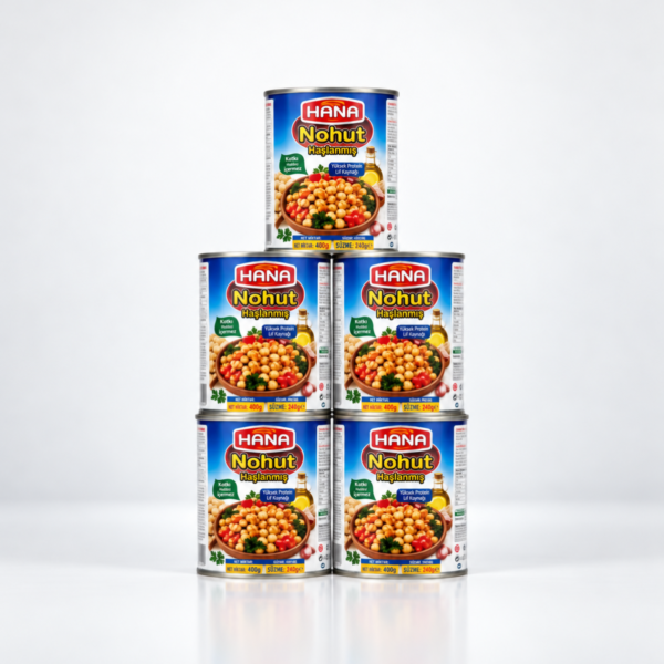 Hana Nohut Konservesi 400gr X 5 Adet