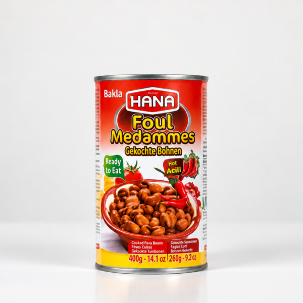 Hana Acılı Bakla Konservesi 400 Gr