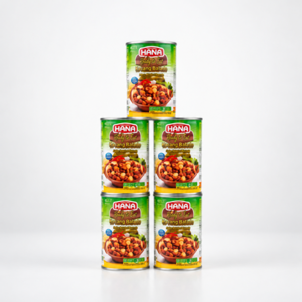 HANA Bakla Ve Nohut Konservesi 400 Gr X 5 Adet