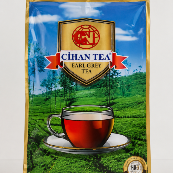 Cihan Tea Earl Grey Dökme Çay Bergamot Aromalı Saf Seylan Çayı 2,5 KG