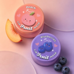 Rose Cosmetics Peach & Blueberries Lip Fruit Mask 2’li Dudak Maskesi Seti - Görsel 2