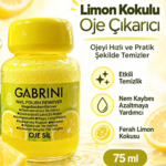Gabrini Limon Kokulu Oje Sil – Nail Polish Remover - Görsel 4