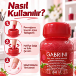 Gabrini Oje Sil Çilek Kokulu Nail Polish Remover 75 ml - Görsel 3