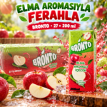 Bronto Elma Aromalı İçecek 200 ml x 27 Adet - Görsel 3