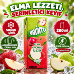 Bronto Elma Aromalı İçecek 200 ml x 27 Adet - Görsel 4