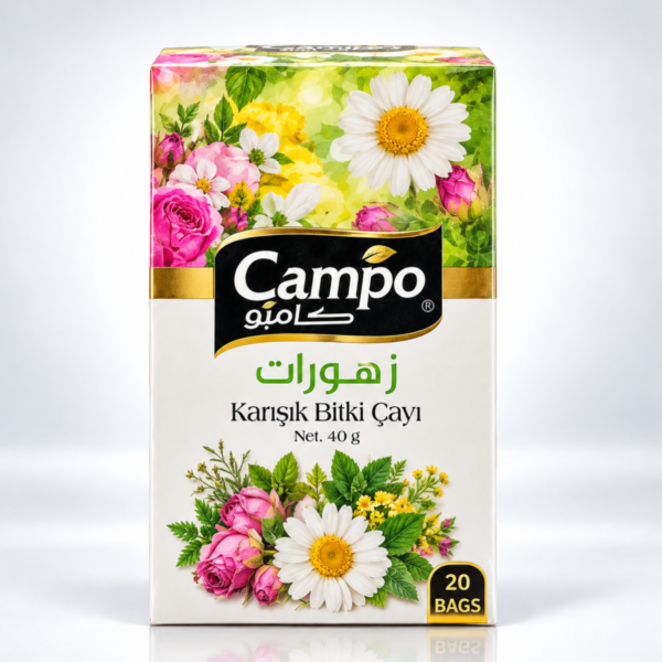 Campo Karışık Bitki Çayı 40 g 20 Süzen Poşet Ambalajı