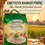 Ebuveys Indian 1121 Sella Basmati Pirinç 4,5 kg - Görsel 4