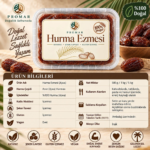 Promar Hurma Ezmesi – %100 Doğal, Şeker İlavesiz, Katkısız 5 Kg - Görsel 4