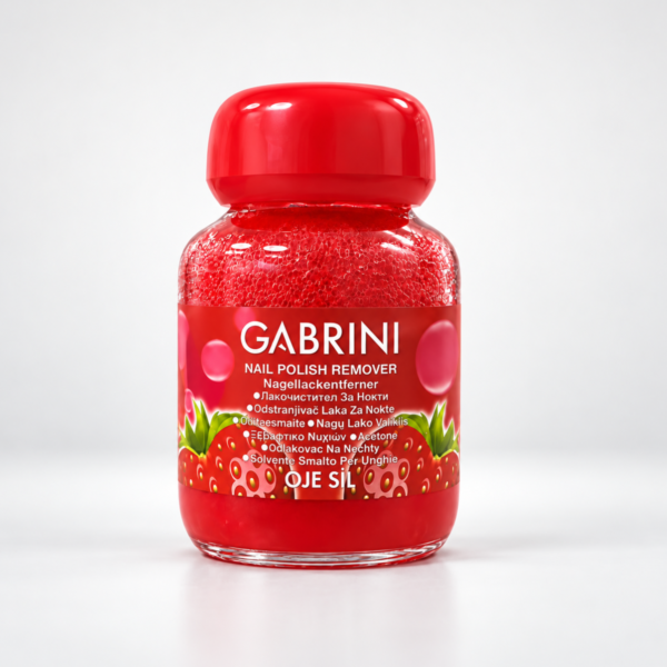 Gabrini Oje Sil Çilek Kokulu Nail Polish Remover 75 ml