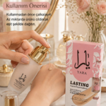 Yara Lasting Liquid Foundation 02 Natural Beige 80 ml + 1,5 ml - Görsel 2