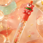 Ayıcık Tasarımlı Simli Nemlendirici Dudak Yağı Lip Oil - Görsel 2