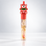 Ayıcık Tasarımlı Simli Nemlendirici Dudak Yağı Lip Oil