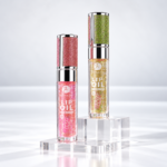 Ronass Hydrating Simli Dudak Yağı Lip Oil 2’li Set – Pembe & Altın