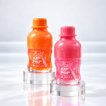 Magic Rote Lip Pop Simli Dudak Yağı Lip Oil 2’li Set – Turuncu & Pembe