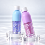 Rimocoo Simli Nemlendirici ve Parlatıcı Dudak Yağı Lip Oil 2’li Set – Mavi & Pembe